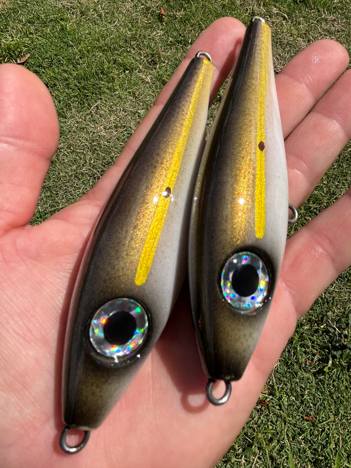 4.5" Black Gold Pencil 24g (No hooks)