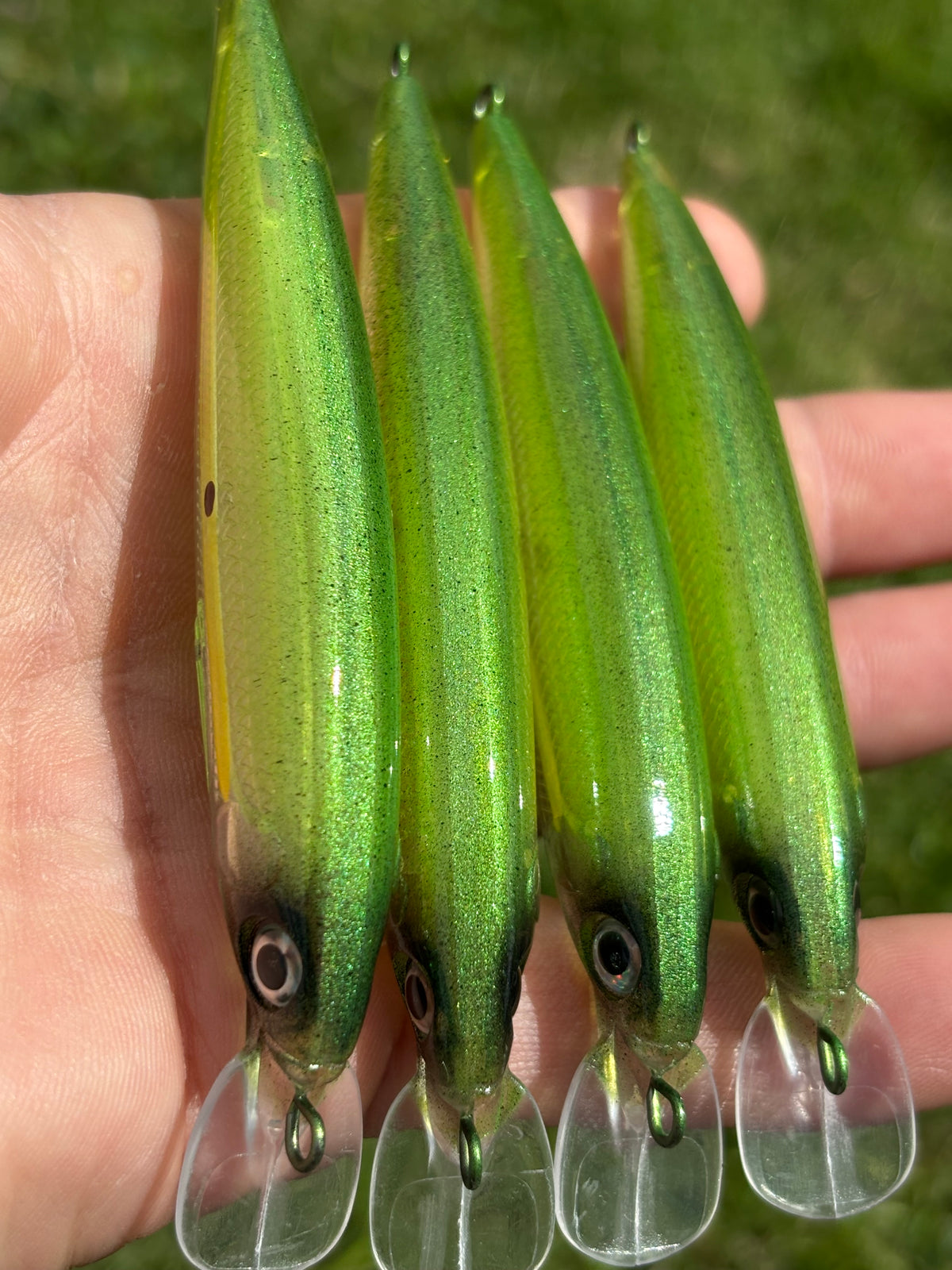 4.5" Green Top Oama. 12 grams