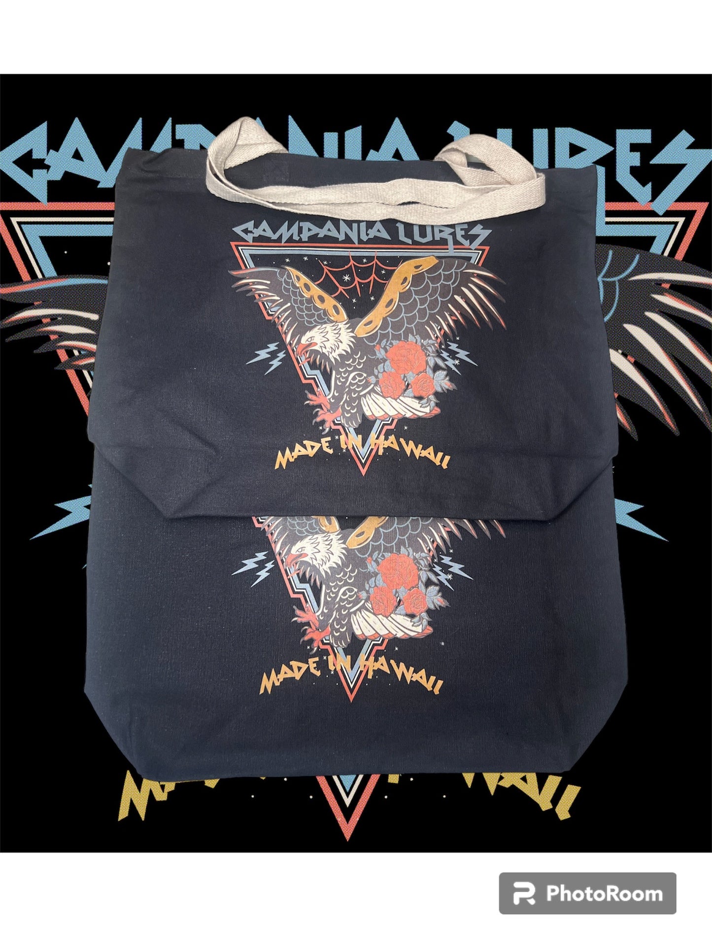 Campania Lures Eagle Jumbo Tote Bag