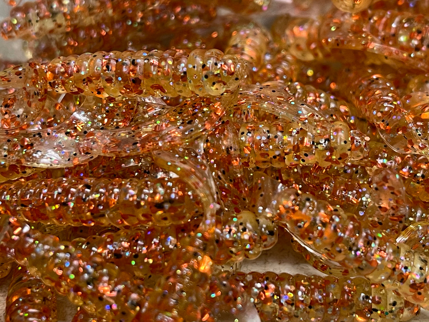Electric Weke Grubs. 25 pack.