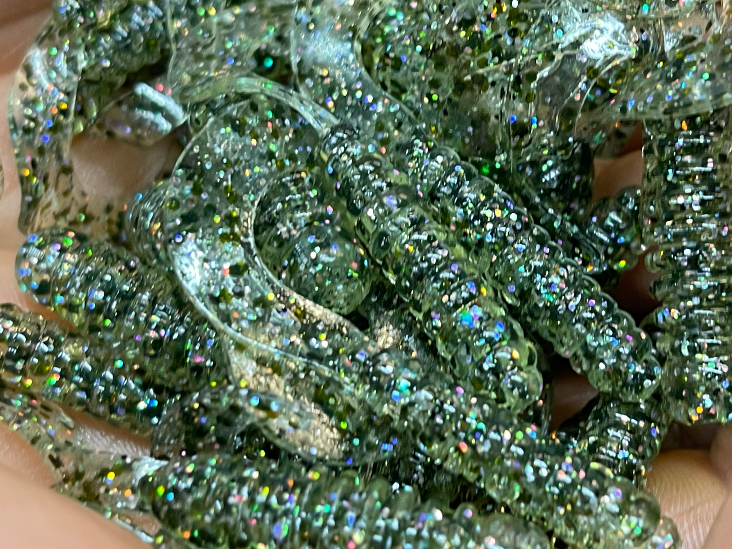 Electric Sardine Grubs. 25pack