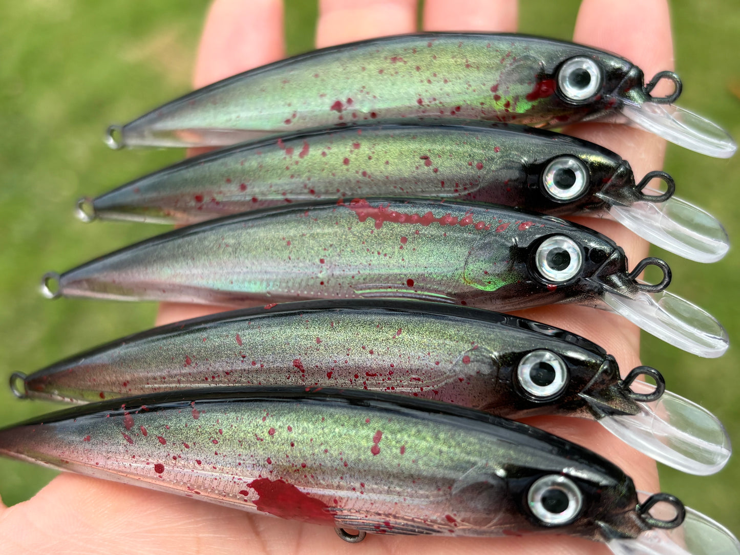 4.5" Bloody Emerald. Limited Run.