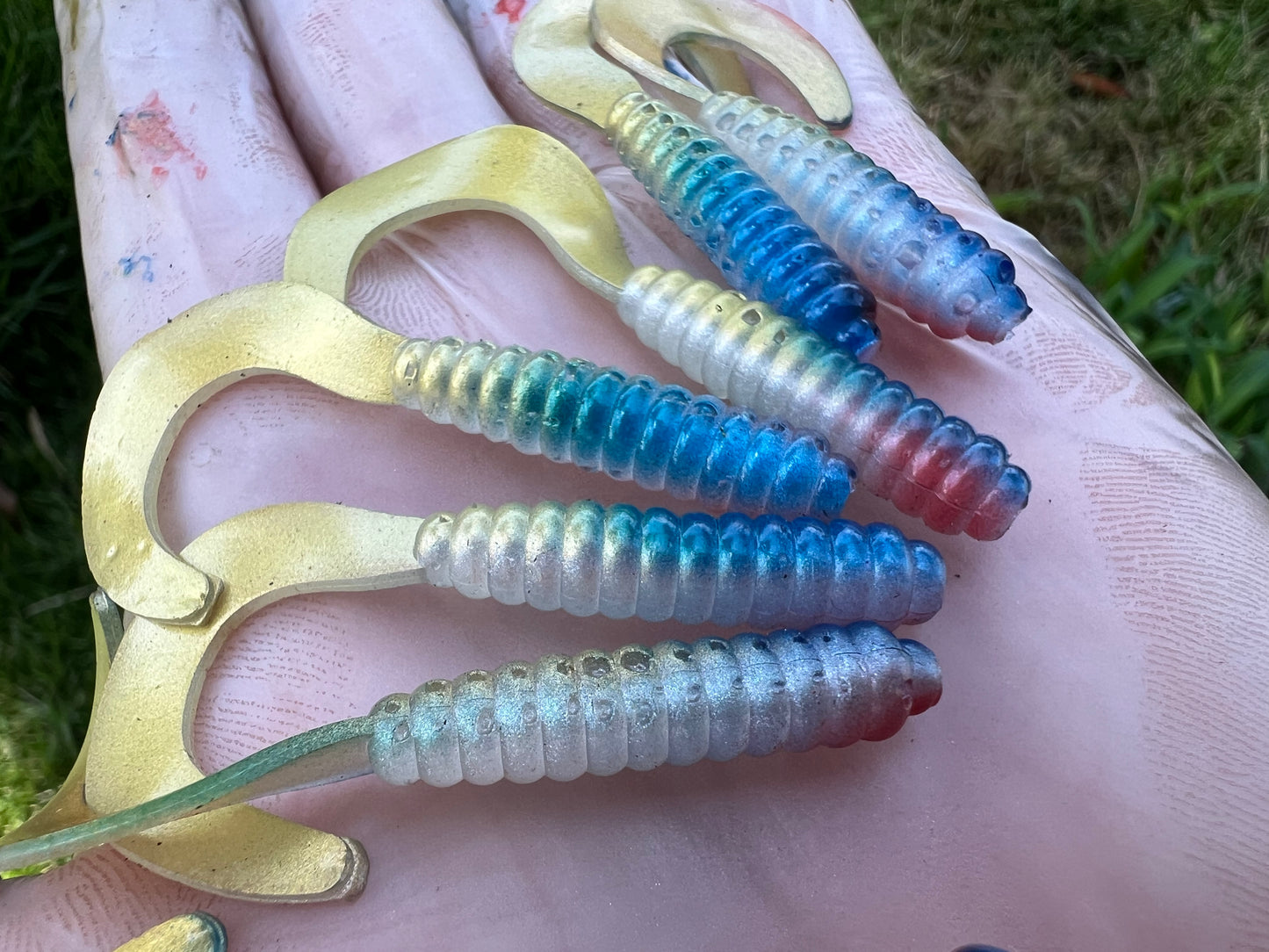 Limited One Time Drop Cleopatra-R Grubs. 10 pack.