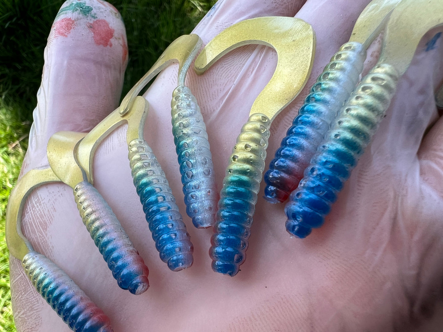 Limited One Time Drop Cleopatra-R Grubs. 10 pack.