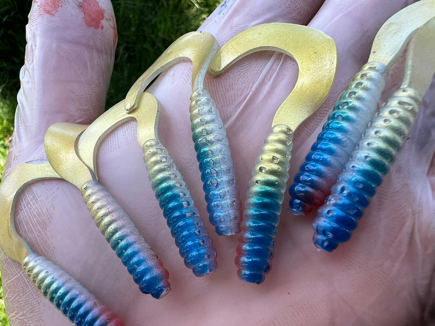 Limited One Time Drop Cleopatra-R Grubs. 10 pack.