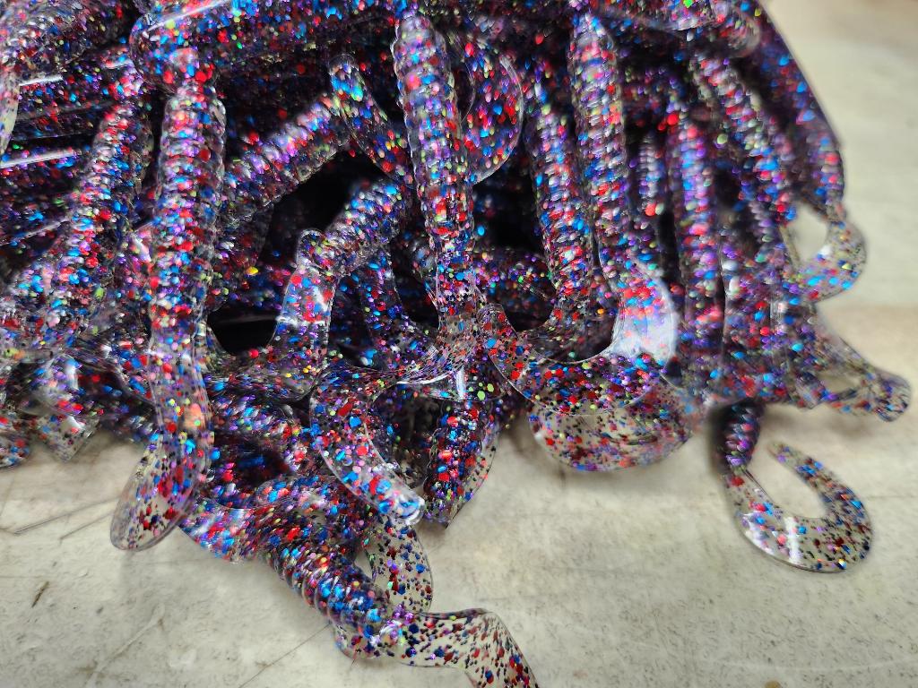 ONE TIME RUN. LSD Fire Rocker 25 pack grubs.