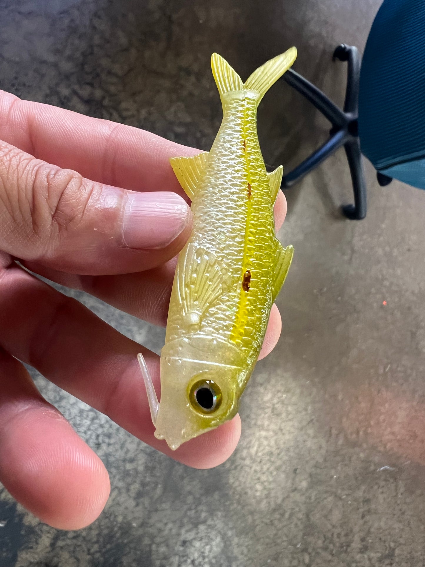 4" Weke Soft bait.