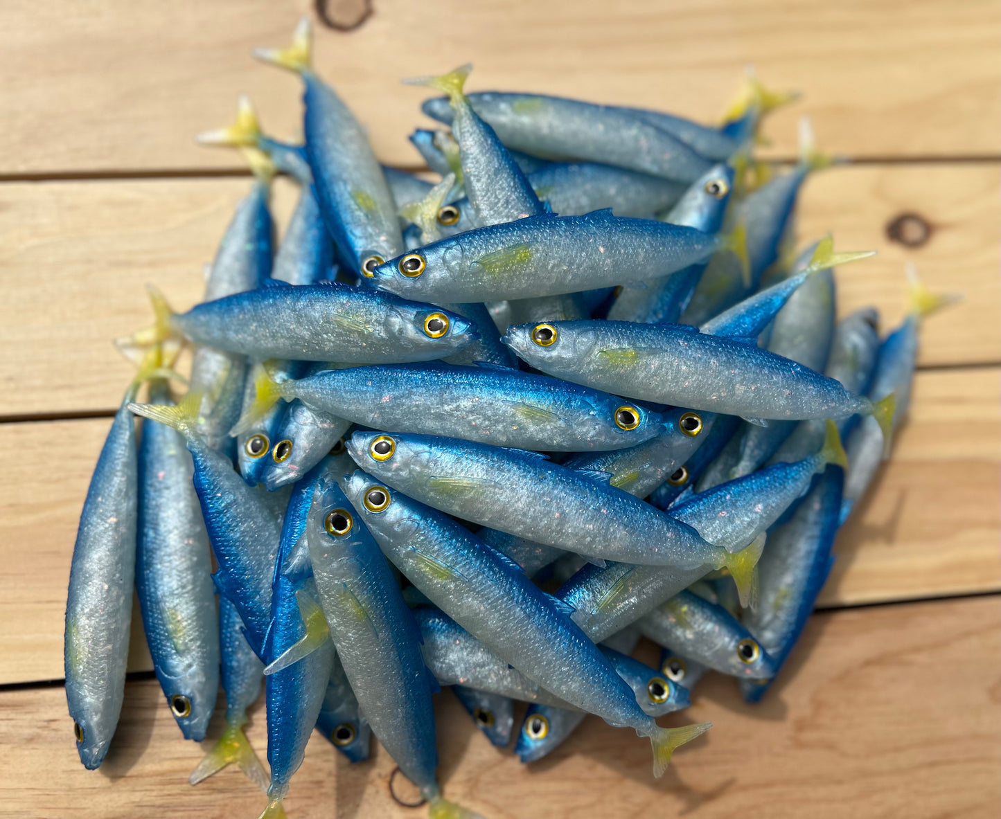 6" Opelu Custom Soft bait.