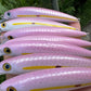4.5" Pink Obake Oama - Papio Diver. Comes with hooks and split rings.