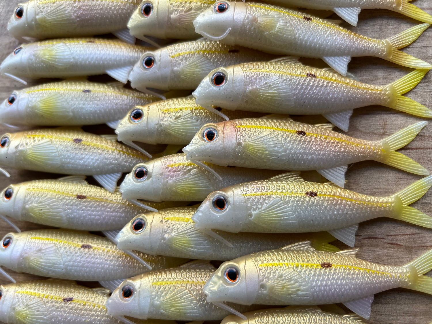 4" Custom Oama Soft bait.