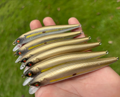 4" 24K Oama Diver-S 8 grams.