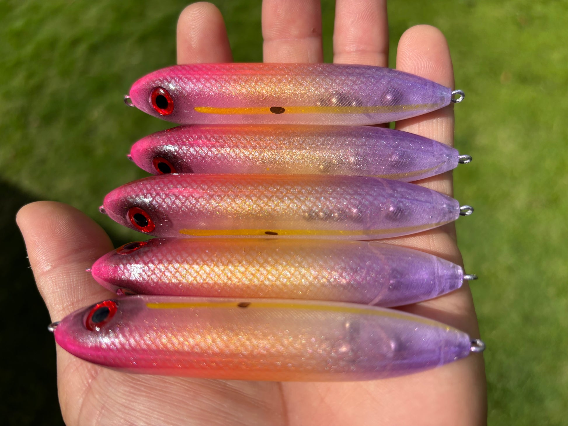 3.75" Rainbow Oama Spooks. 12grams