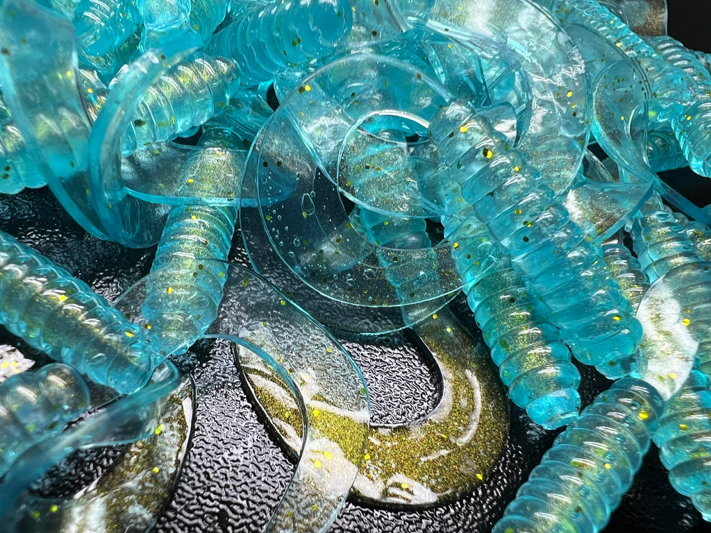 Blue Halalu 2 OTR Grubs. 25 pack