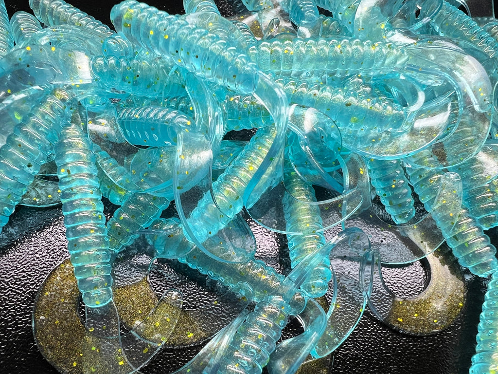 Blue Halalu 2 OTR Grubs. 25 pack