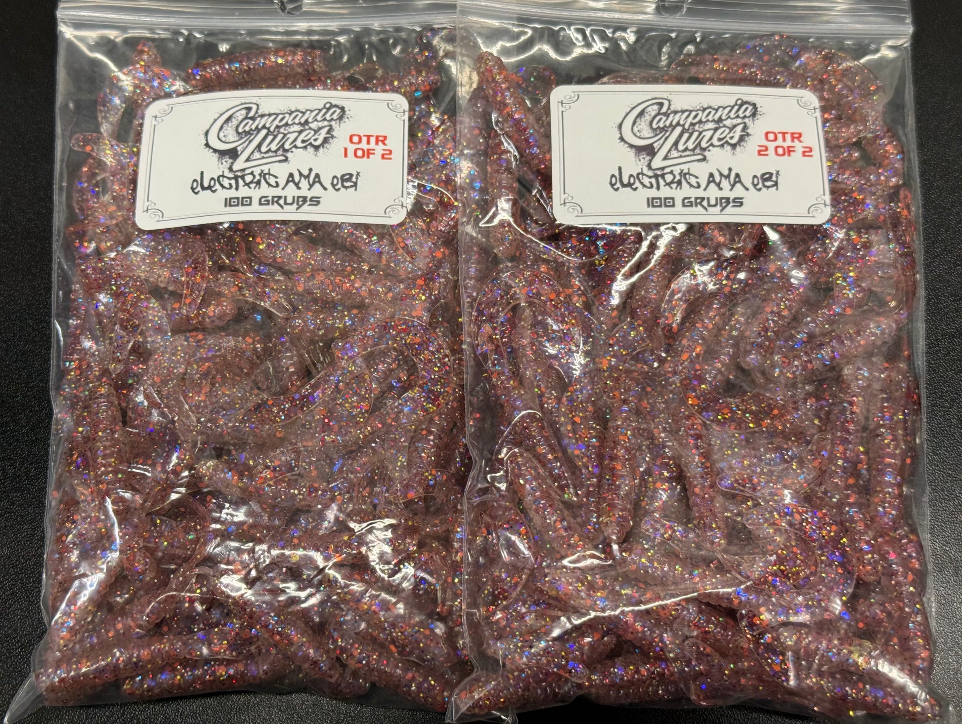 Electric Ama Ebi OTR 100 pack Grubs