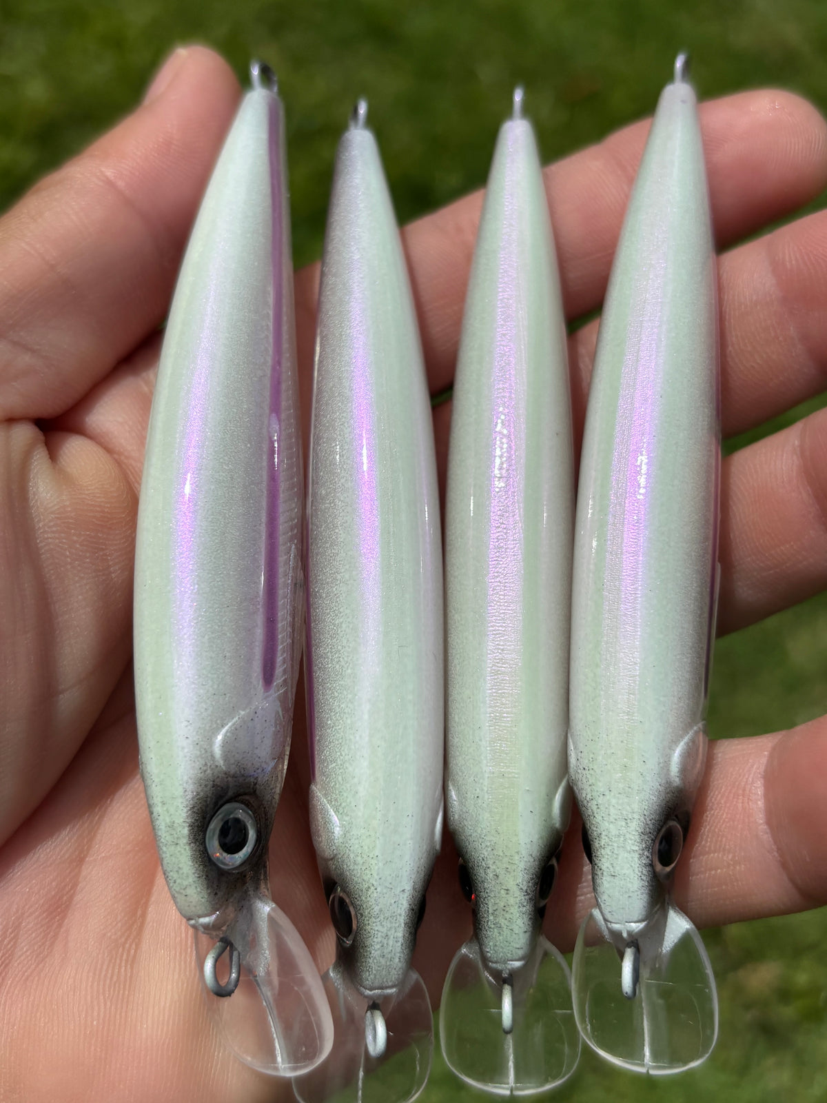 4.5" Obake Purple Diver. 12 grams