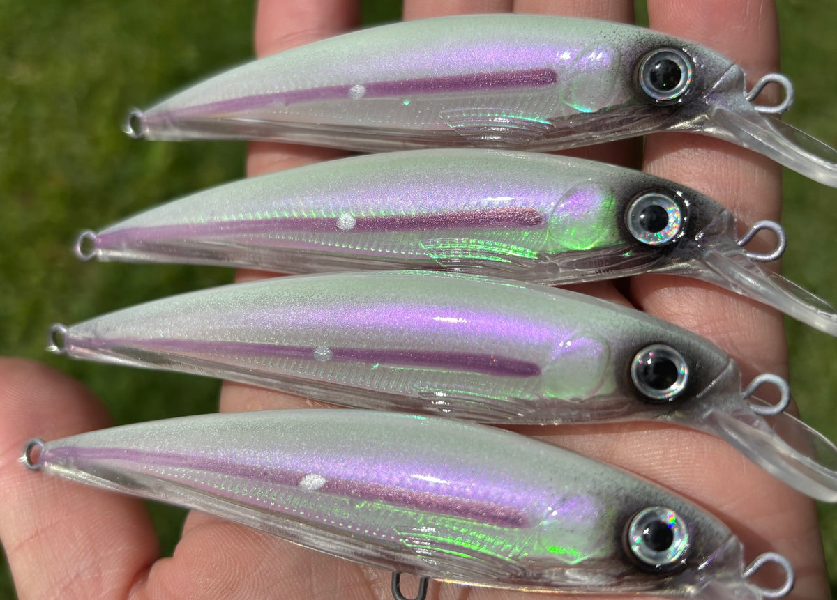 4.5" Obake Purple Diver. 12 grams
