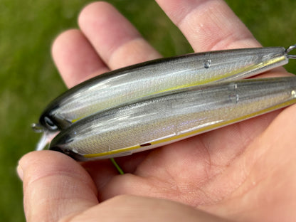 PREORDER CLOSED 4.5” Silver Smoke Oama Diver. 12 grams