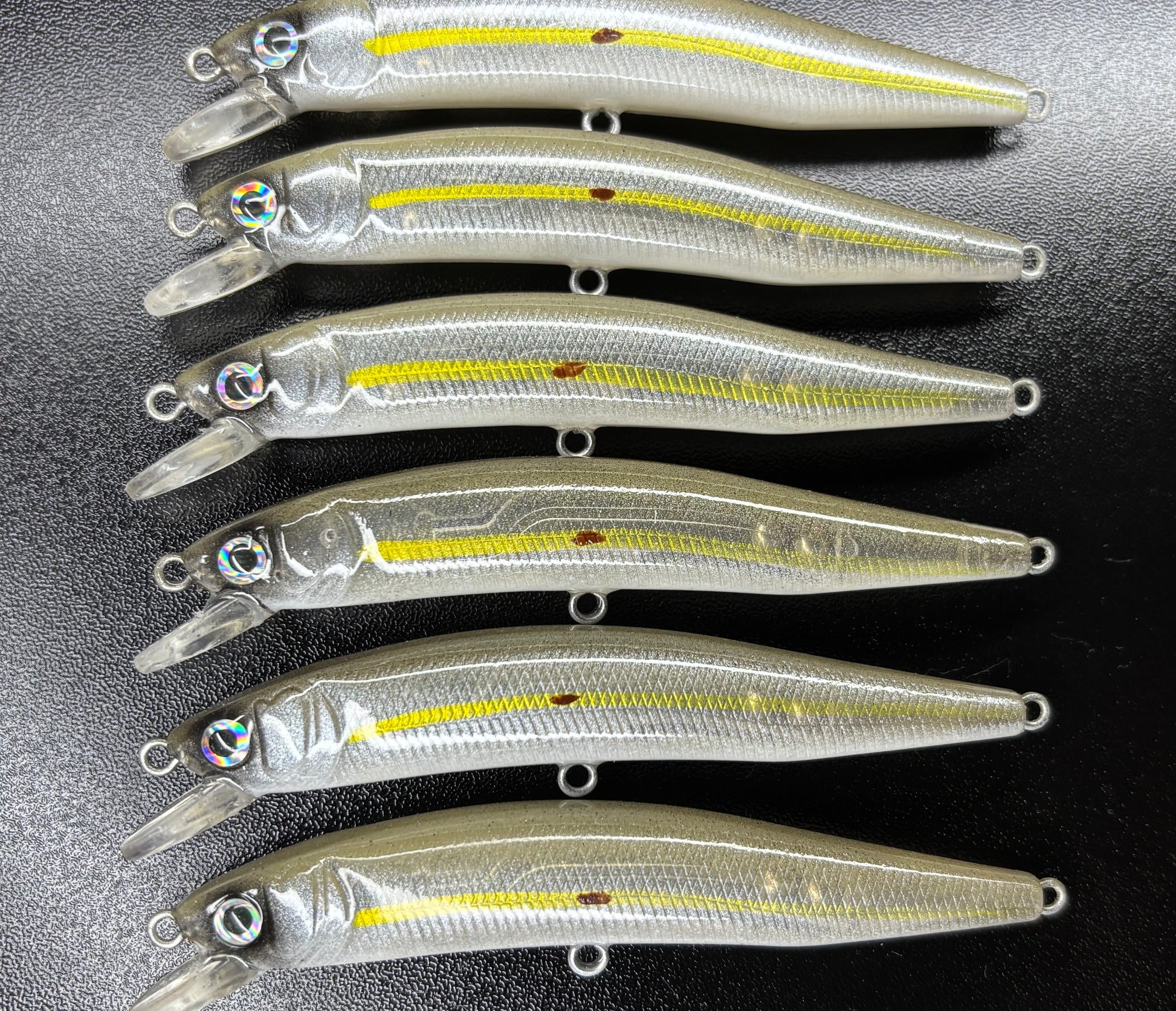 4 gram fishing lures RATTLIN RAPALA RNR cm CHB (Chrome Blue) color To) series of crankbaits Tuff Shad Lures - 4"