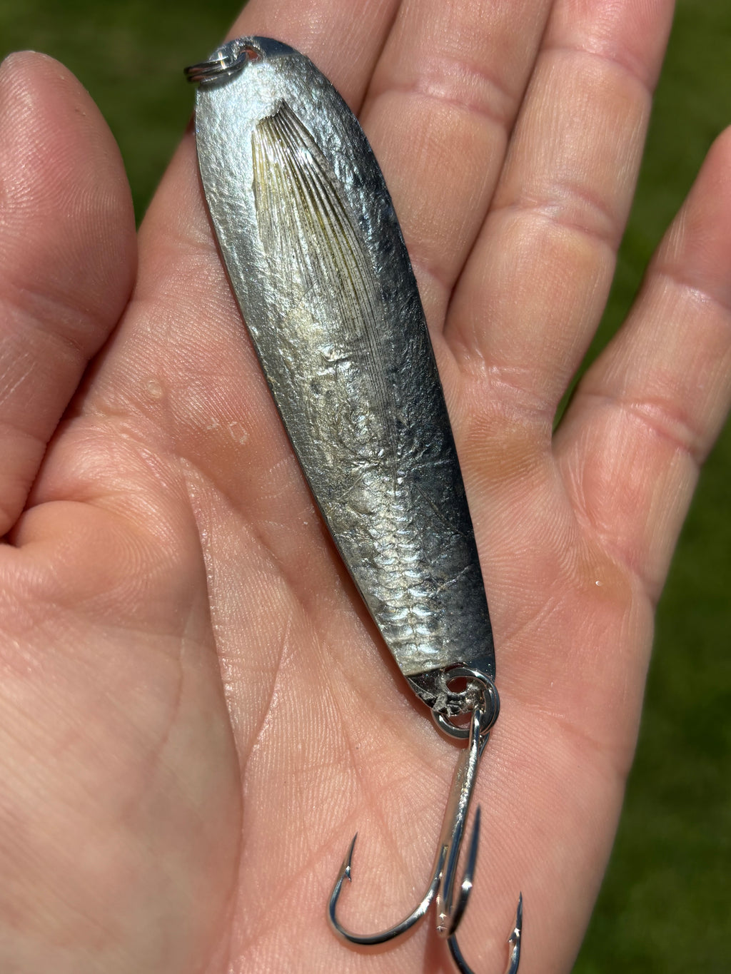 Real Halalu Skin/Fin Spoon. 1 of 1