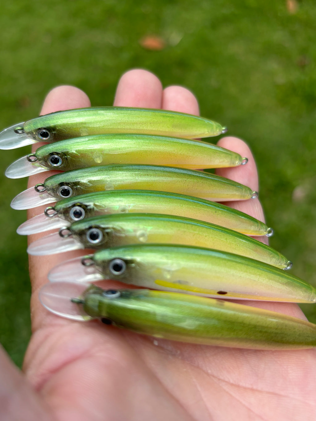 3" Green Top Oama Mini Diver. 4 Grams.