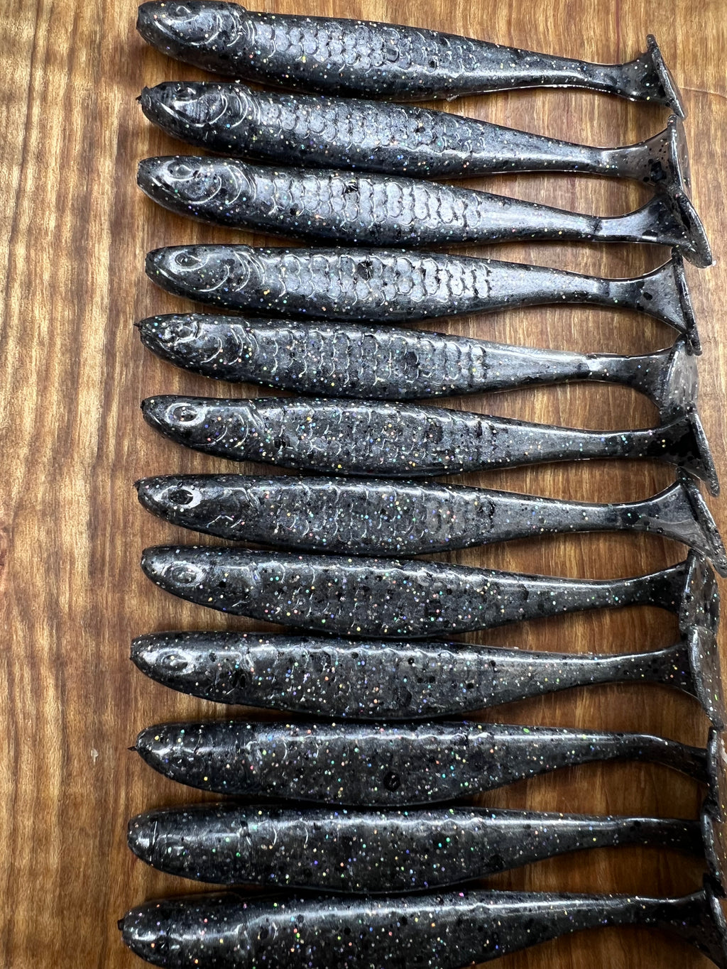 Bulk 12 pack 4" Electric Jumping Jack Warhead Paddletails. OTR