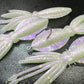 NEW SHAPE 2.75" Ika (Squid) Alpha Obake 4 pack. (Glow)