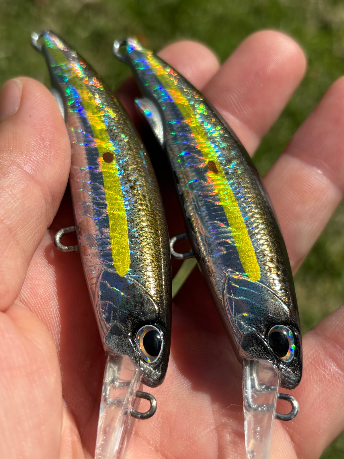 4.5" Black Gold Sinking Diver 1.2oz (No hooks).