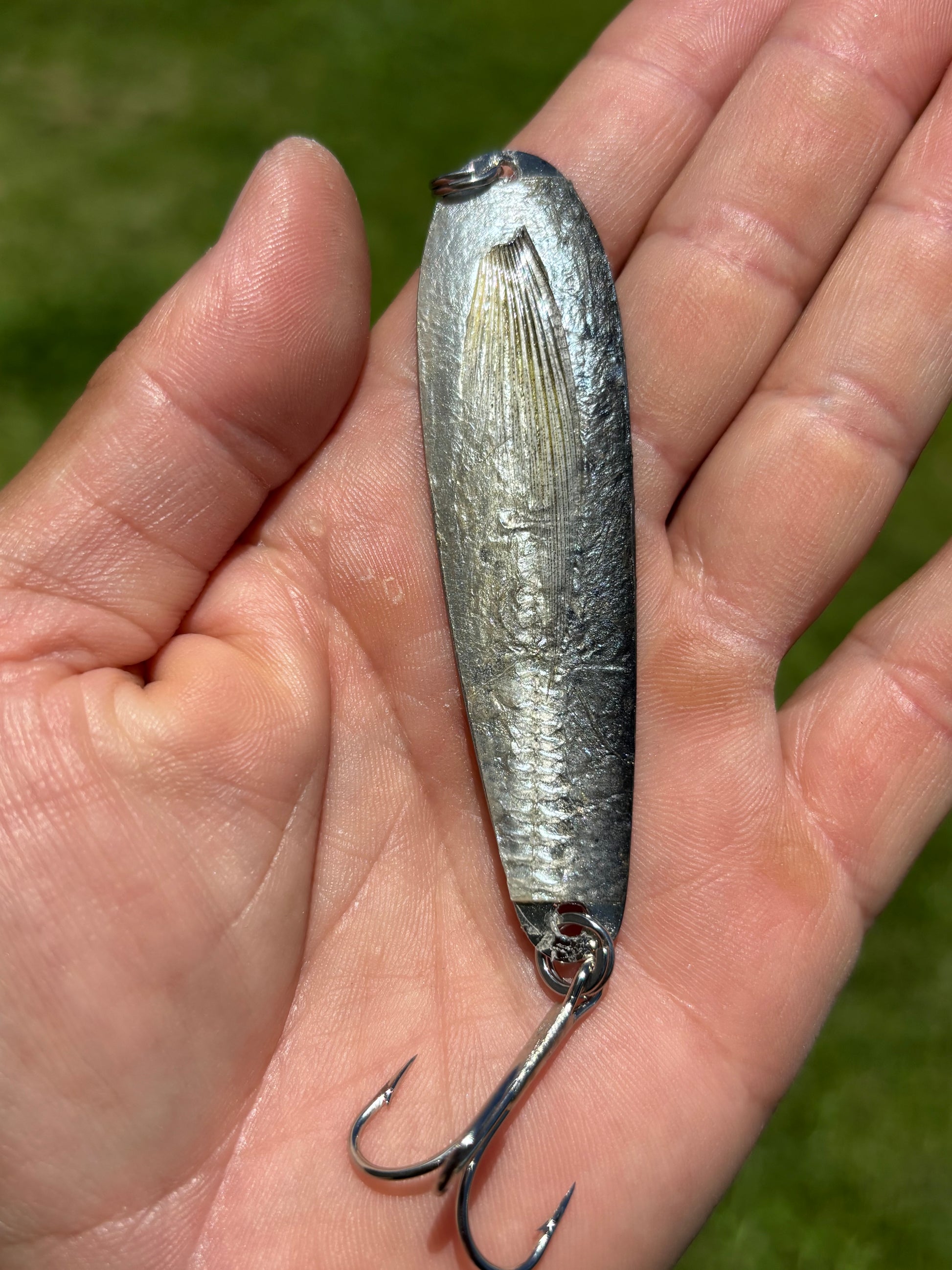 Real Halalu Skin/Fin Spoon. 1 of 1