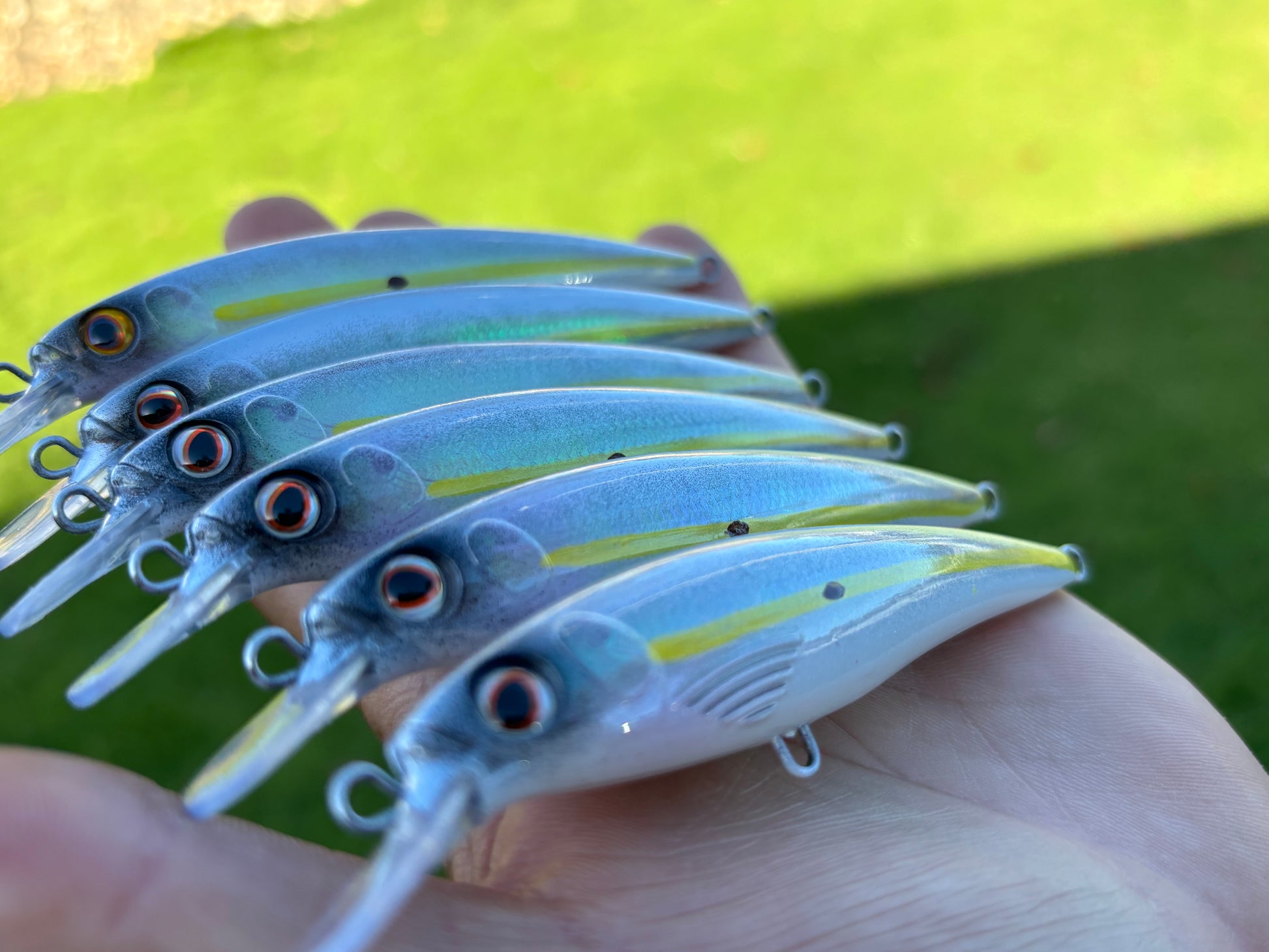 4.5" Silver Top Oama Diver. 12 gram