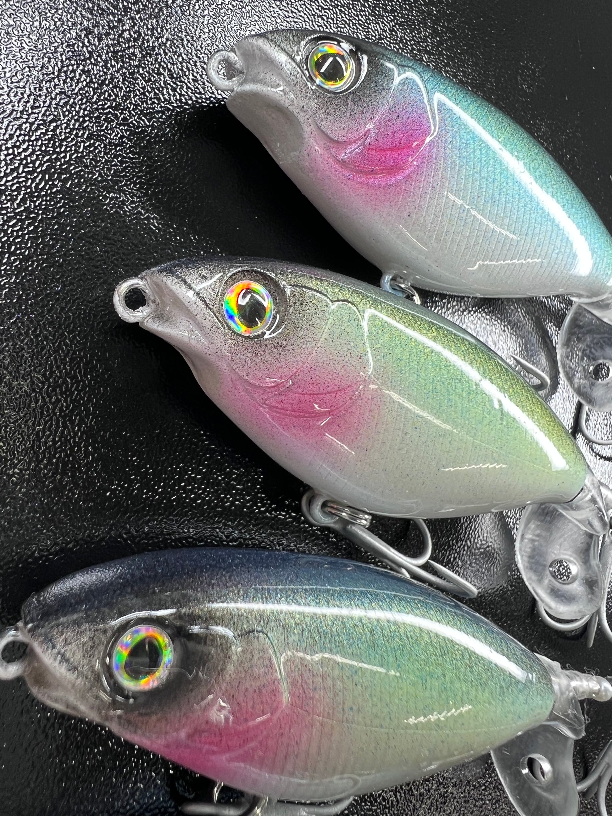 3" Blue Minnow Plopper.