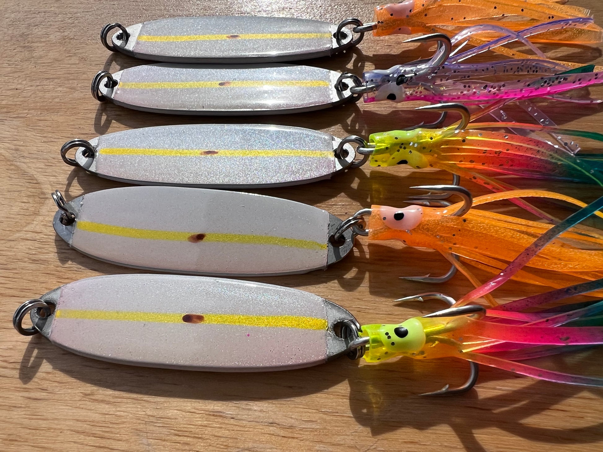 1/2oz Oama Hand Painted Stainless Steel Blades. Limited Run