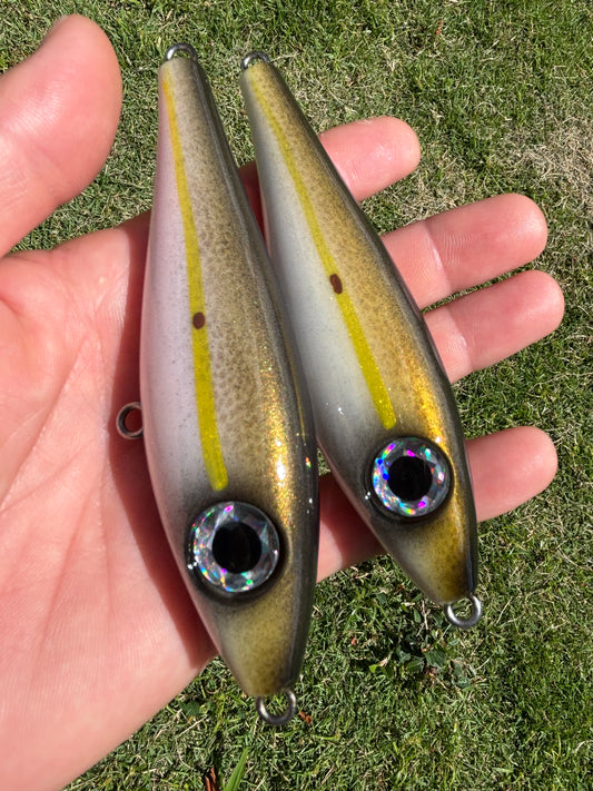 4.5" Black Gold Pencil 24g (No hooks)