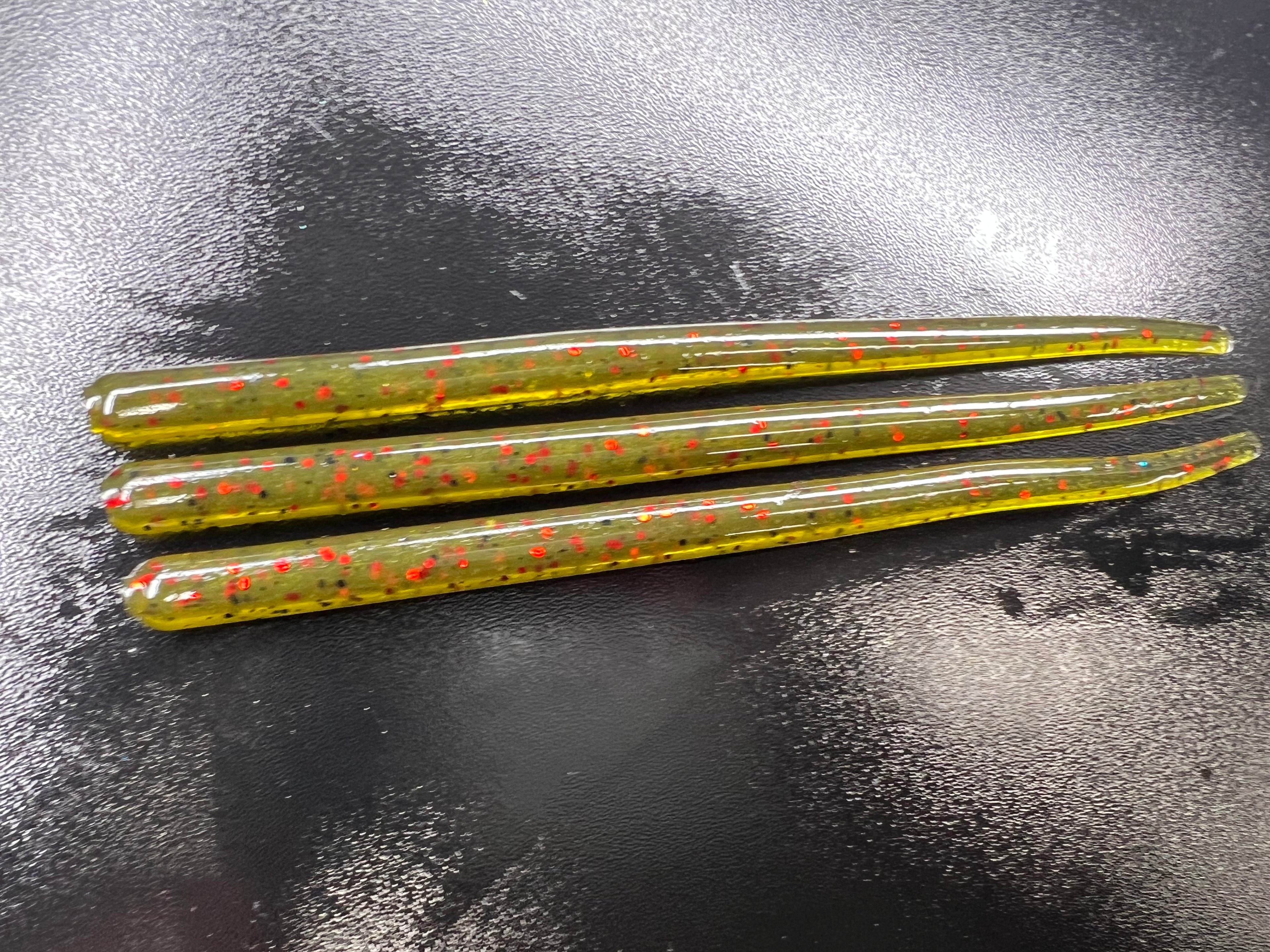 7" Trick Worms. 3 pack