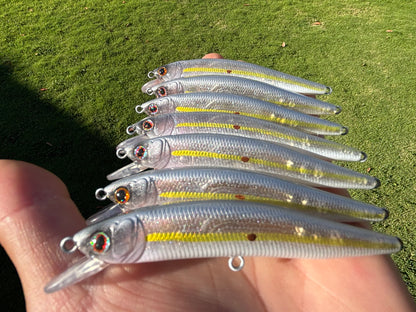 4" Silver Top Oama Diver-S. 8 Grams