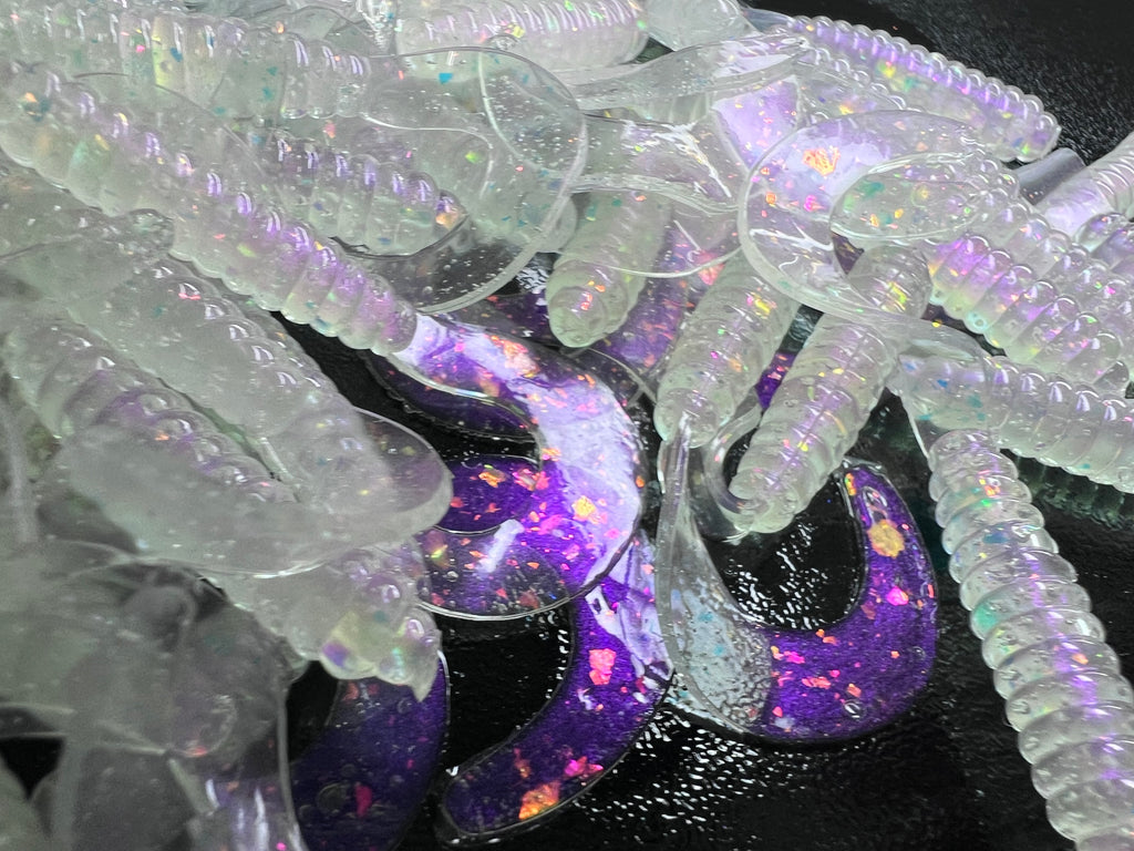 Obake Fire Limited Run Grubs. 25 pack