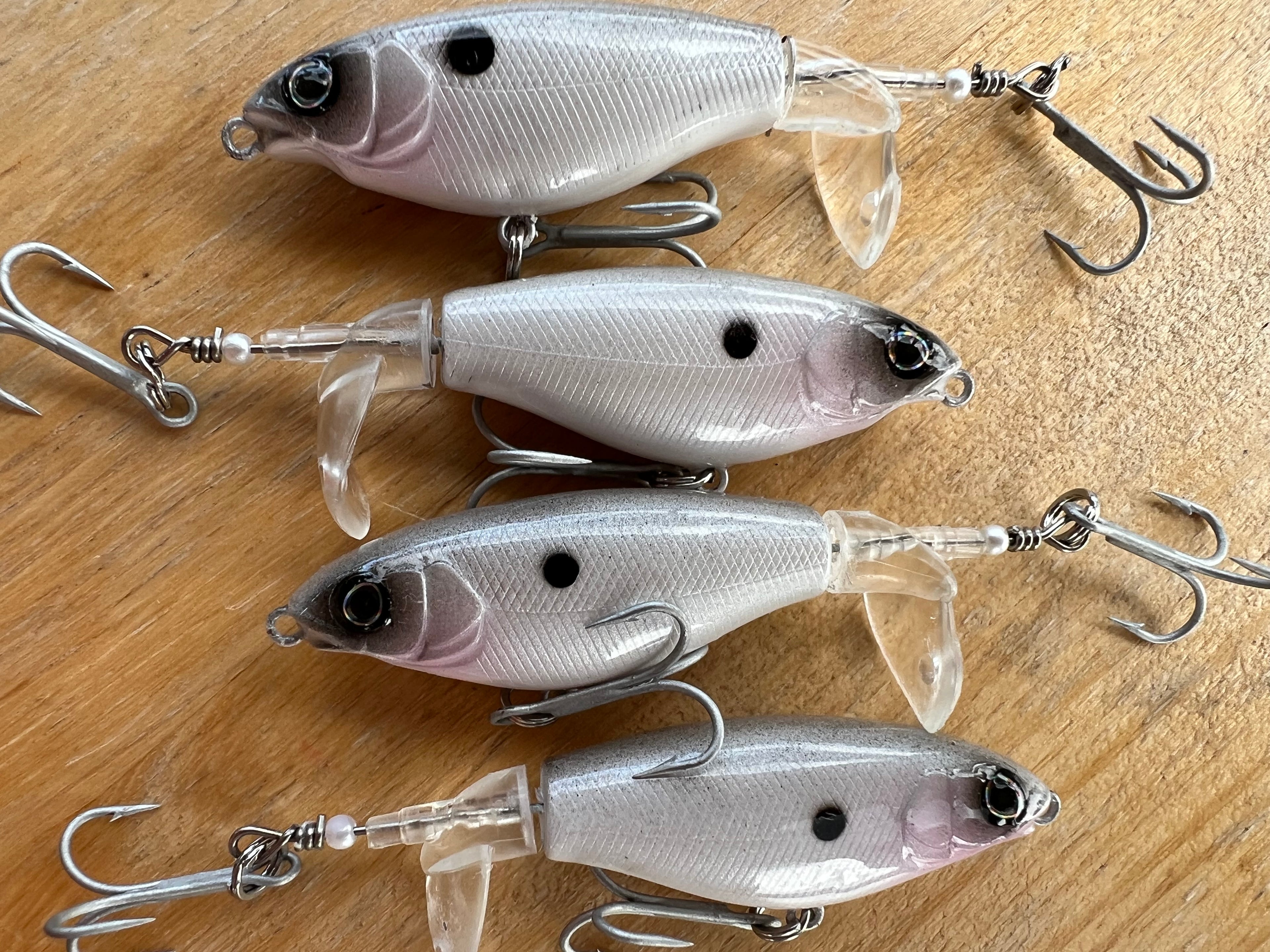 2.75" Threadfin Shad Plopper.