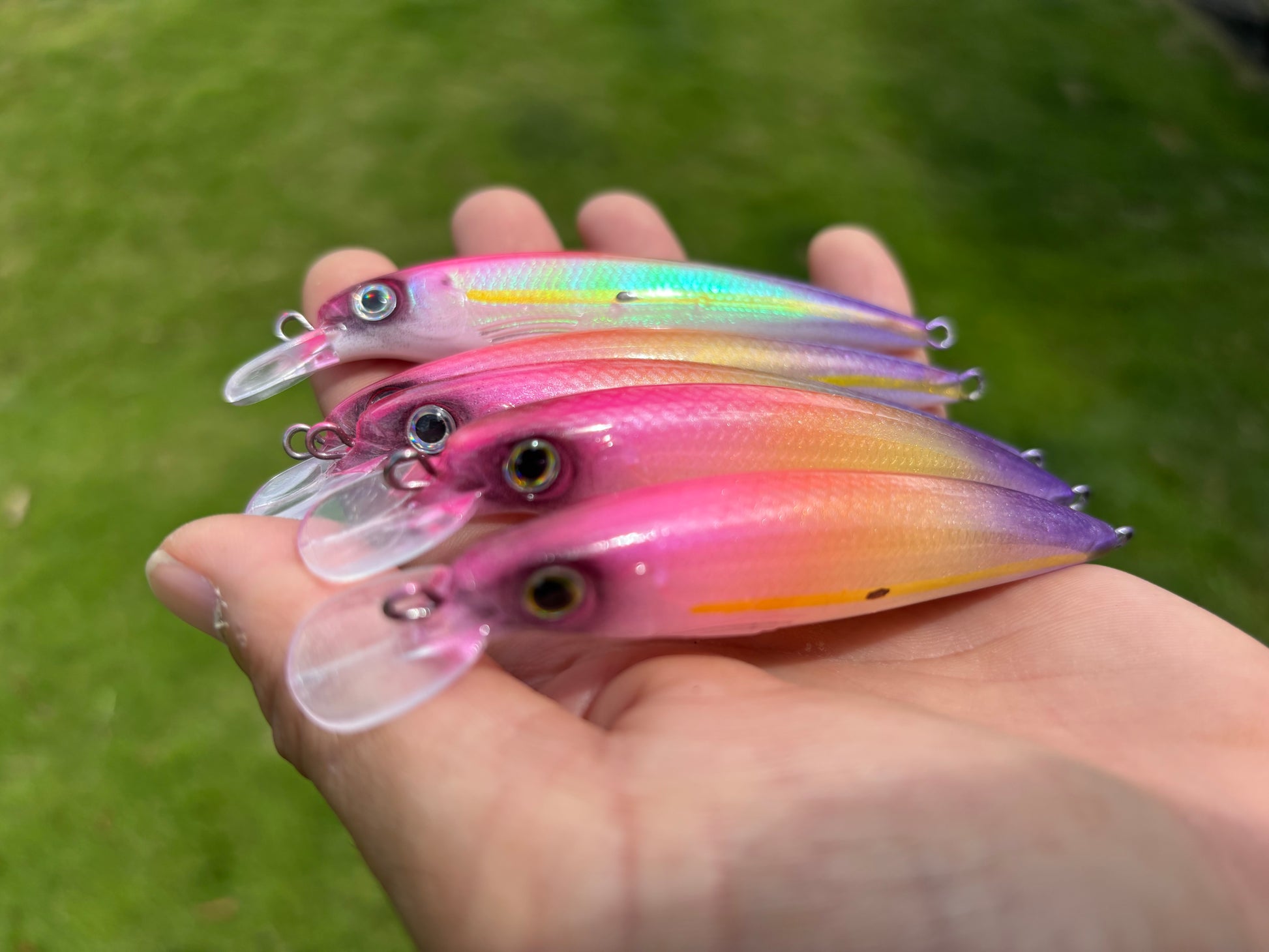4.5" Rainbow Oama Diver. 12 Grams