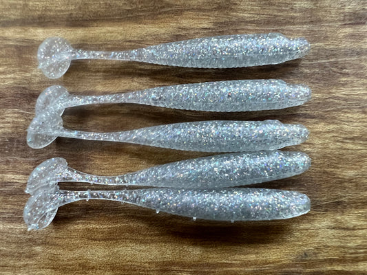 2" Micro Paddletails. 5 pack