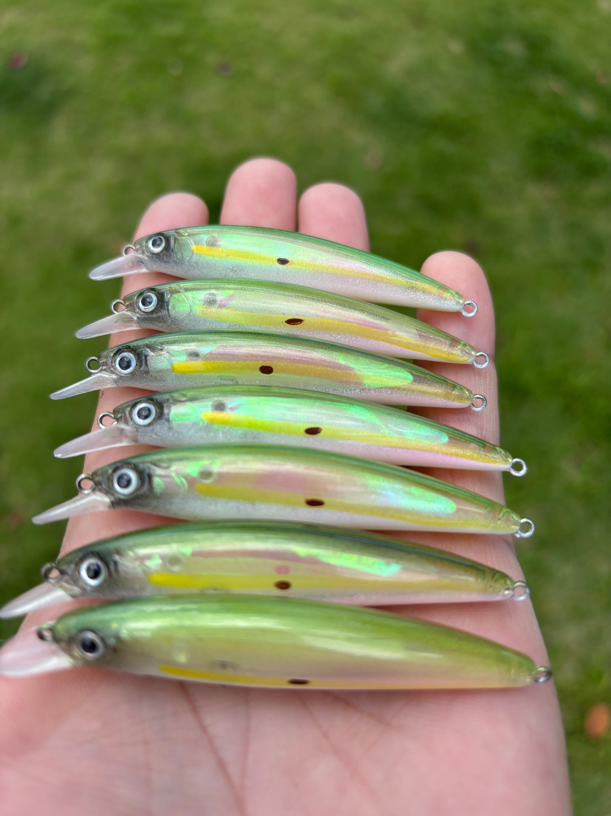 3" Green Top Oama Mini Diver. 4 Grams.