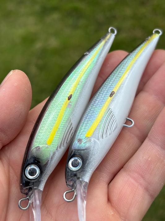 PREORDER CLOSED 4.5” Silver Smoke Oama Diver. 12 grams