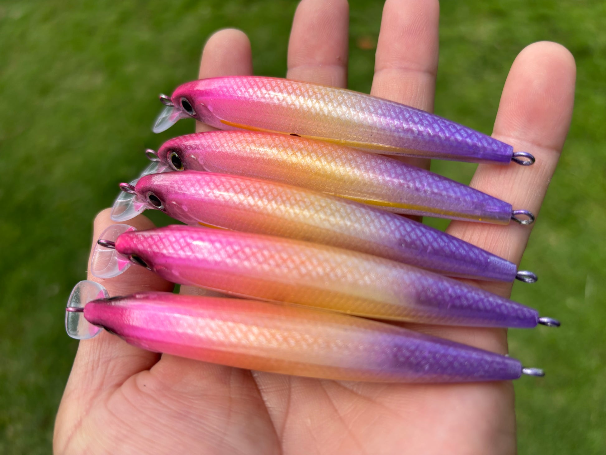 4.5" Rainbow Oama Diver. 12 Grams