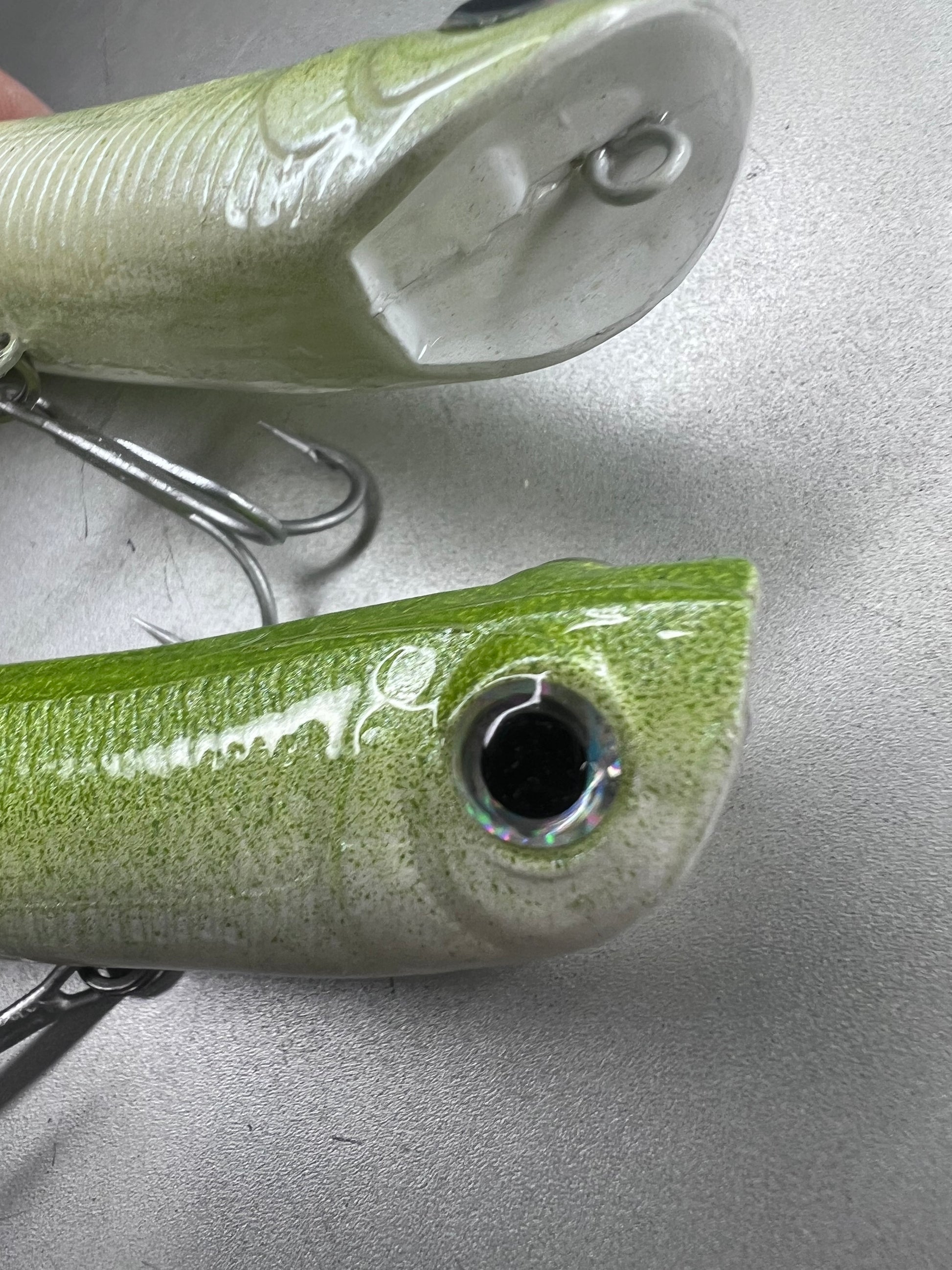 4" Floating slant face popper Limited Run