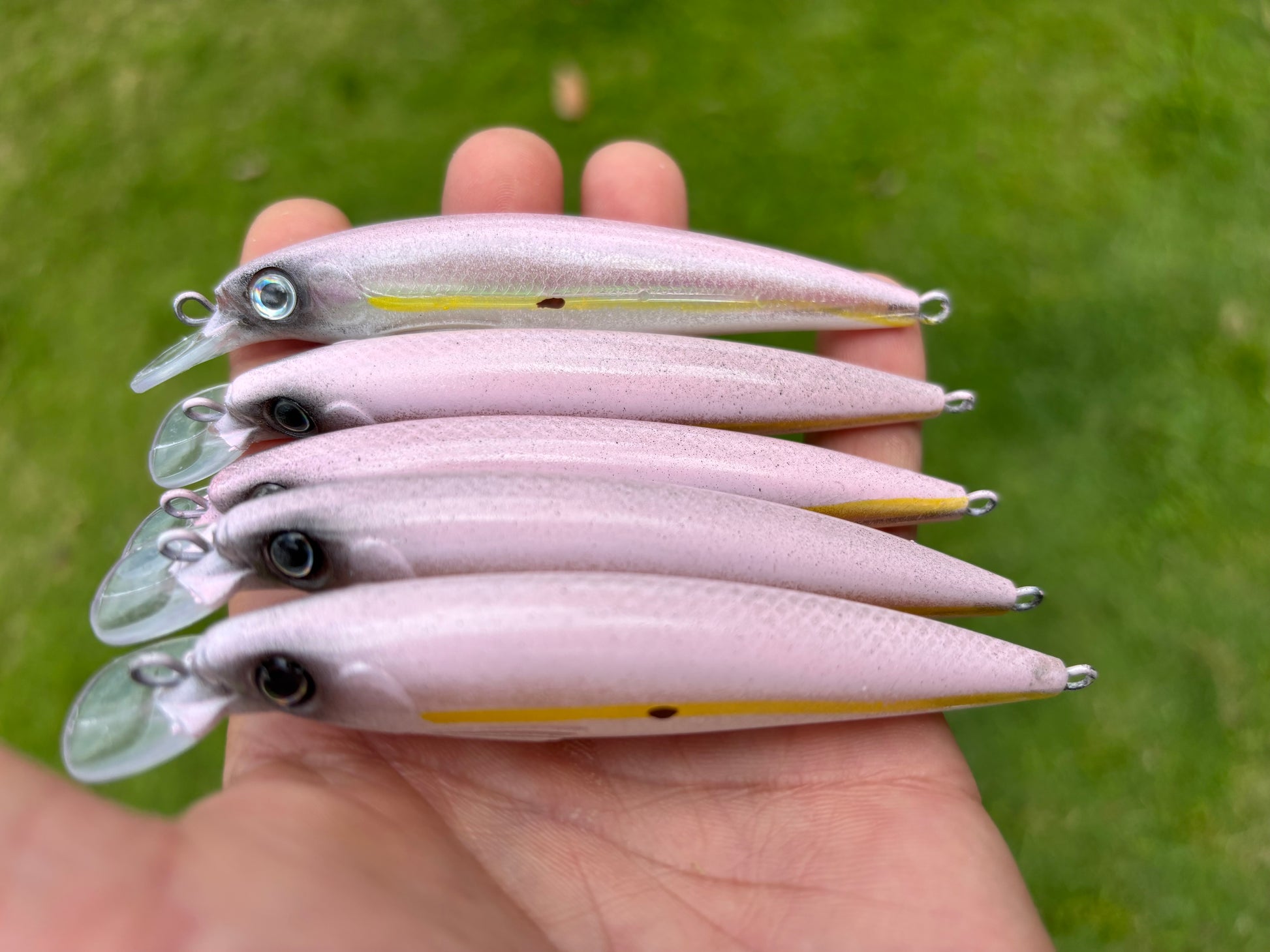 4.5" Cotton Candy Oama Diver. 12 Grams
