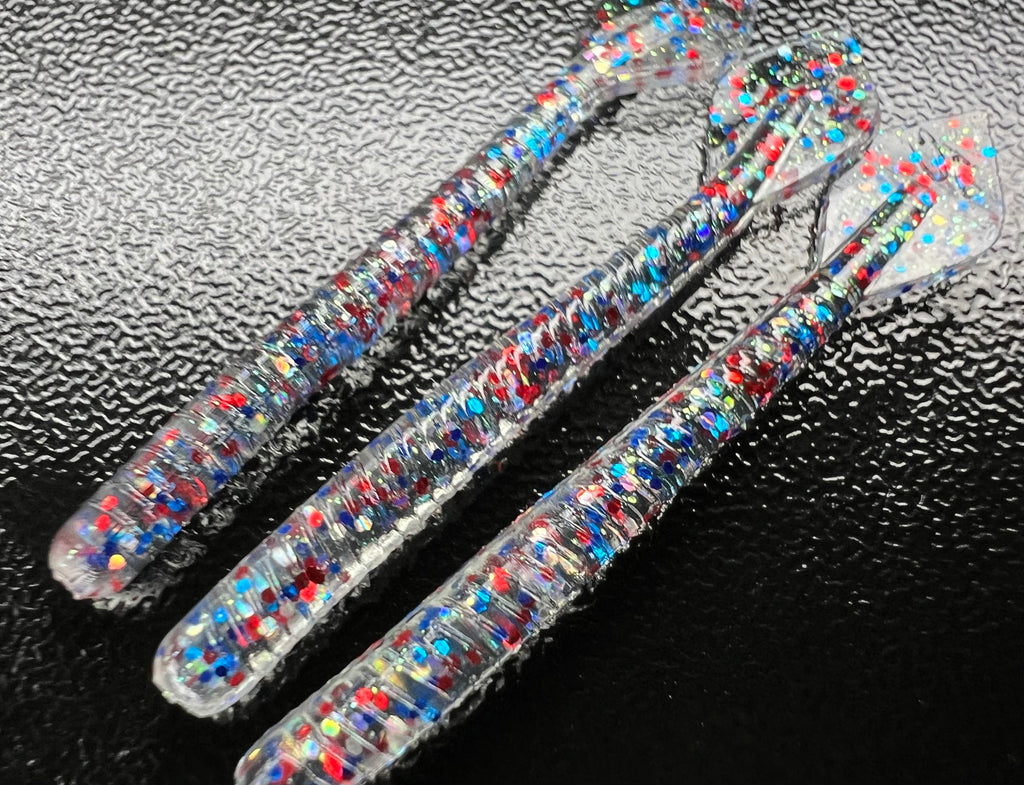 Firecracker Chromaflair BTS (Bloodworm Spade tail) OTR 12 pack.