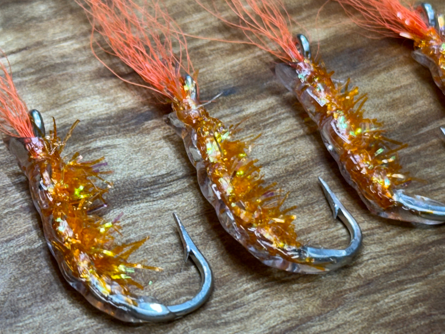 Opae Salt Water Flies 1/0 Tarpon hook 2 pack.