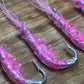 Opae Salt Water Flies 1/0 Tarpon hook 2 pack.