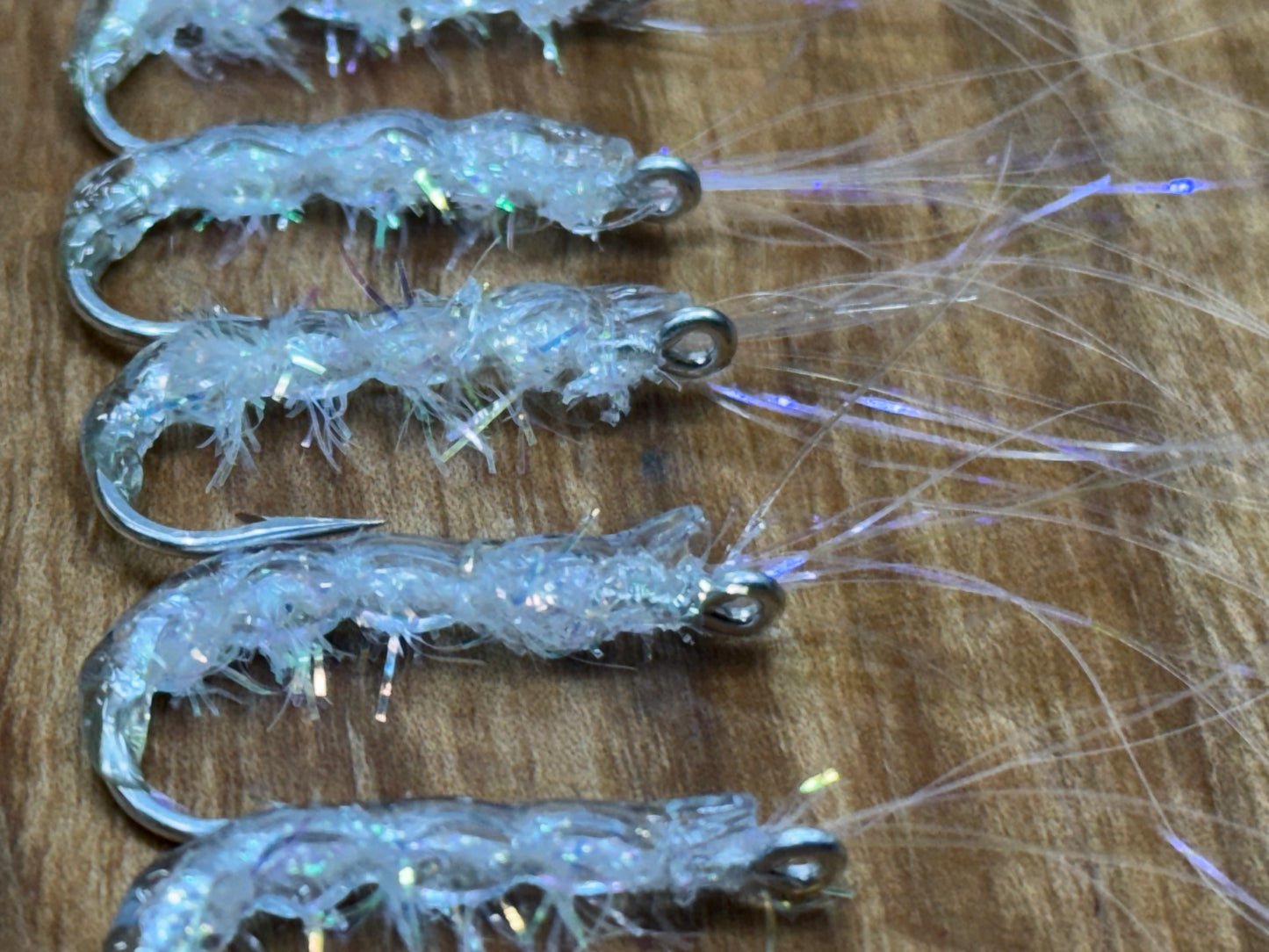 Opae Salt Water Flies 1/0 Tarpon hook 2 pack.
