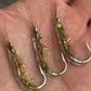 Opae Salt Water Flies 1/0 Tarpon hook 2 pack.