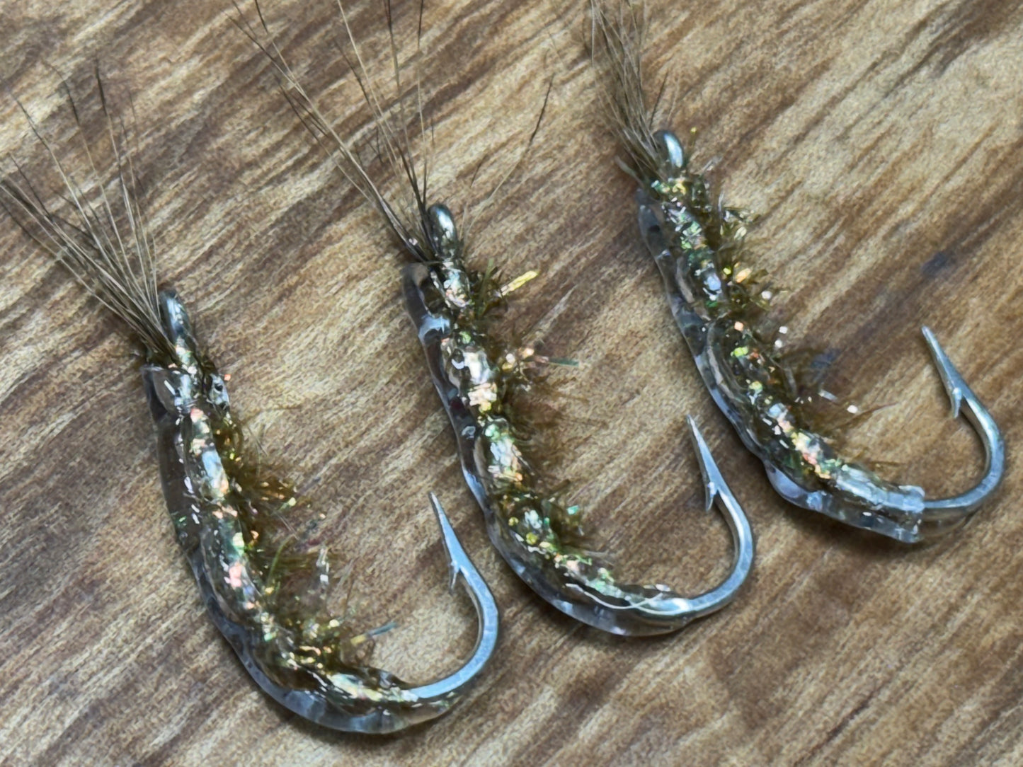 Opae Salt Water Flies 1/0 Tarpon hook 2 pack.